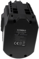 VHBW Elektromos kéziszerszámgép akkumulátor Bosch 2 607 335 082, 1617334082, 2607335082 - 3300 mAh, 24 V, NiMH akkumulátort (888400088)