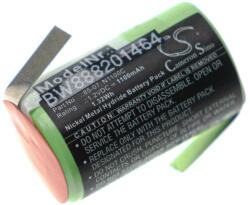VHBW Elektromos borotvaelem Panasonic 85-07, N1100C - 1100 mAh 1, 2 V NiMH (888201464)
