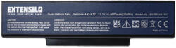 VHBW Notebook akkumulátor Asus 70-NXH1B1000Z, 70-NX01B1000Z - 9000 mAh 11, 1 V Li-Ion, fekete (888401943)