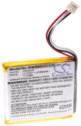 VHBW Akkumulátor Harman Kardon P655252-t Harman Kardon hangszóróhoz - Li-polimer 2100 mAh (888200330)