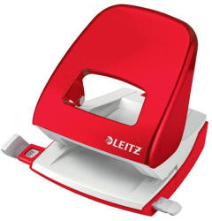 Leitz Lyukasztó, kétlyukú, 30 lap, LEITZ "Nexxt Wow", piros (E50081026) - bestoffice