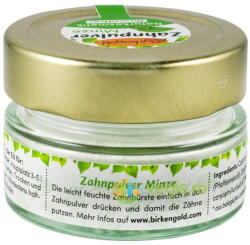 BIRKENGOLD Pulbere pentru Dinti cu Menta si Xylitol 30g