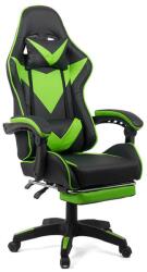 Chairs ON Scaun gaming verde/negru OFF 299