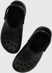 Crocs papucs Classic Platform Lined Clog fekete, női, platformos, 207938 - fekete Női 39/40