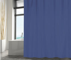 MSV ЗАВЕСА ЗА БАНЯ polyester 180х200 МОРСКО СИН (149221)