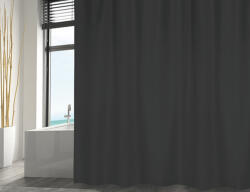 MSV ЗАВЕСА ЗА БАНЯ polyester 180х200 ЧЕРЕН (149222)