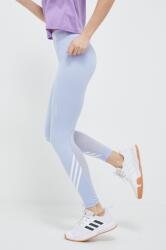 adidas Performance edzős legging Techfit 3-Stripes nyomott mintás - kék L