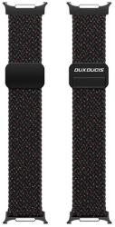 DUX DUCIS pótszíj (egyedi méret, textil, állítható) FEKETE Samsung Galaxy Watch Ultra eSIM 47mm (SM-L705) (GP-162527) - bluedigital