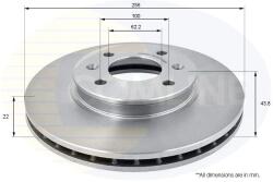 COMLINE Disc frana COMLINE - centralcar - 131,40 RON