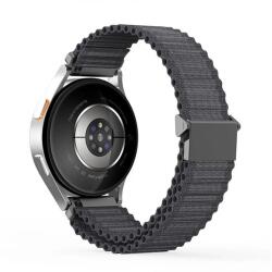 DUX DUCIS YC pótszíj (univerzális, 22mm, nylon, SPORT) SÖTÉTSZÜRKE (GP-162971) - bluedigital