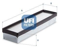 UFI Filtru, aer habitaclu UFI 53.539. 00 (53.539.00)