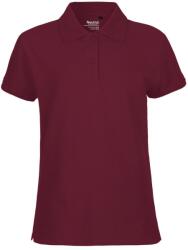 Neutral Tricou polo Classic pentru femei din bumbac organic Fairtrade - Bordeaux | M (NE-O22980-1000133005)