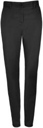SOL'S Pantaloni chino de damă Jared - Neagră | 40 (SOLS-02918-1000262282)