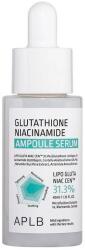 APLB Glutathione Niacinamide Ampoule Serum hidratáló és bőrtónus kiegyenlítő szérum