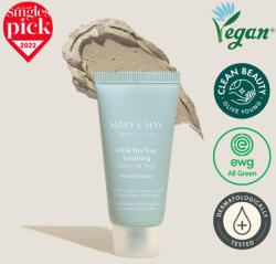 Máry & May CICA TeaTree Soothing Wash off Pack nyugtató agyagmaszk 30g