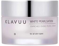 KLAVUU White Pearlsation Enriched Divine Pearl Cream tápláló öregedésgátló krém gyöngykivonattal