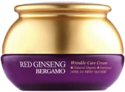 Bergamo RED GINSENG Wrinkle Care Cream ránctalanító krém vörös ginzeng kivonattal