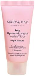 Máry & May Rose Hyaluronic Hydra Wash off Pack hidratáló agyagpakolás 30g