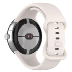 Techsuit Curea pentru Google Pixel Watch / Watch 2 / Watch 3 41mm - Techsuit Watchband (W031) - Creamy White (KF2337901) - casacuhuse