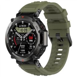 Techsuit Curea pentru Amazfit T-Rex Ultra - Techsuit Watchband (W067) - Dark Green (KF2338020) - casacuhuse