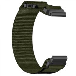 Techsuit Curea pentru Garmin Fenix 3/3 HR/5X/5X Plus/6X/6X Pro/7X/7X Pro Solar - Techsuit Watchband QuickFit (W057) - Green (KF2334784) - casacuhuse