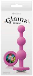 NS Novelties Glams - ripple rainbow gem - pink