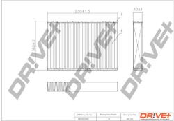 Dr! ve+ Filtru, aer habitaclu Dr! ve+ DP1110.12. 0012