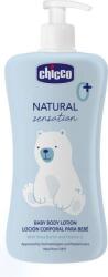 Chicco Natural Sensation lapte de corp cu unt de shea și vitamina E 500ml, 0m+ 1×500 ml, lapte de corp pentru copii