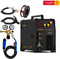 IWELD POCKETMIG 215 (200A) ALUFLUX Hegesztő inverter csomagban (02AluFlux215)