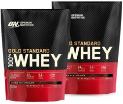 Optimum Nutrition - 100% Gold Standard Whey - Dupla Csomag - 2x1 Lbs - 2x450 G