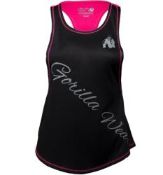 Gorilla Wear - Florida Stringer Tank Top - Női Trikó - Fekete/rózsaszín