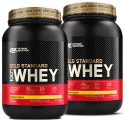 Optimum Nutrition - 100% Gold Standard Whey - Dupla Csomag - 2x2 Lbs - 2x908 G