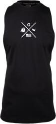 Gorilla Wear - Cisco Drop Armhole Tank Top - Fekete/fehér Trikó