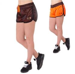 Gorilla Wear - Madison Reversible Short - Fekete/neon Narancs