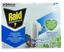Raid Essentials elektromos szúnyogirtó készülék folyadékos