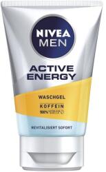 Nivea Mosakodó gél Energia - Nivea Men Active Energy Caffeine Face Wash Gel 100 ml