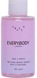 Everybody London Kétfázisú sminklemosó Rózsa és orchidea - EveryBody Awaken Makeup Remover 2 in 1 Rose & Orchid 125 ml