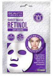 Beauty Formulas Szövet arcmaszk retinollal - Beauty Formulas Anti-Aging Sheet Mask Retinol