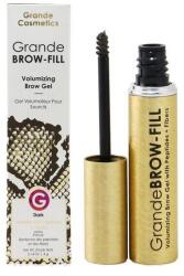 Grande Cosmetics Színező szemöldökzselé - Grande Cosmetics Brow-Fill Volumizing Brow Gel Dark