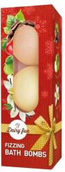 Delia Fürdőbomba - Delia Dairy Fun Caramel Vanilla Bombs 3 x 100 g