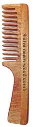 Sattva Afro fésű nyéllel - Sattva Neem Wood Comb