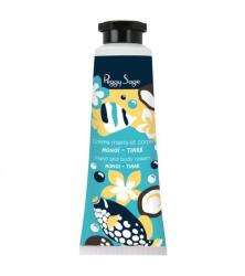 PEGGY SAGE Monoi & Tiare kéz- és testápoló krém - Peggy Sage Hand And Body Cream 125 ml