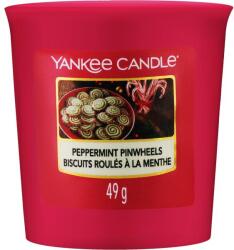 Yankee Candle Duftende Votivkerze - Yankee Candle Peppermint Pinwheels Votive 49 g