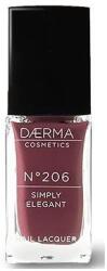 DAERMA COSMETICS Körömlakk - Daerma Cosmetics Nail Lacquer 208 - Mysterious Red