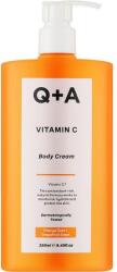 Q+A Testápoló krém C-vitaminnal - Q+A Vitamin C Body Cream 250 ml