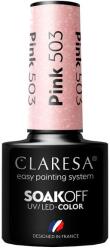 Claresa Gél-lakk körömre - Claresa Pink SoakOff UV/LED Color 525