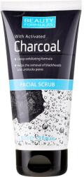 Beauty Formulas Mélytisztító bőrradír - Beauty Formulas Charcoal Facial Scrub 150 ml