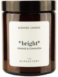 Ambientair Illatos gyertya üvegben - Ambientair The Olphactory Bright Orange & Cinnamon Scented Candle 360 g