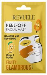 Revuele Lehúzható arcmaszk Mangó és papaya - Revuele Fruity Glamorous Peel-off Facial Mask Mango&Papaya 15 ml