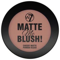 W7 Mattító púder - W7 Matte Me Blush Powder El Toro